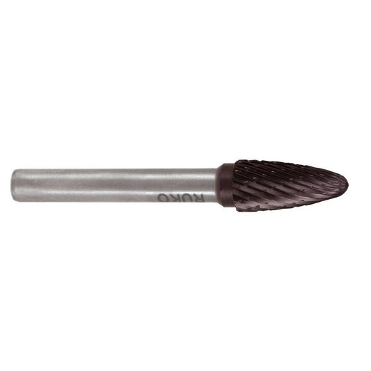 Ruko TiCN carbide end mills, form F - RBF, full arc