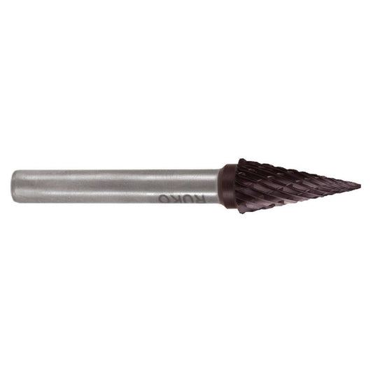 Ruko TiCN carbide end mills M-shape - SKM pointed cone