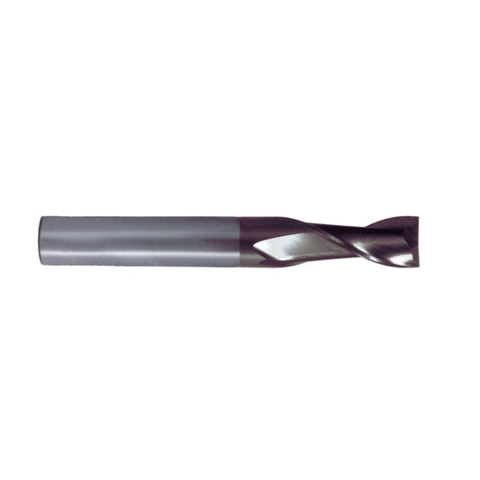 Ruko Solid carbide end mill type N TiAIN DIN 6527 L / 6528 with 2 cutting edges