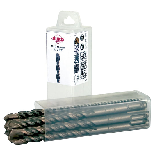 Pack de forets Ruko SDS-plus dans une boîte