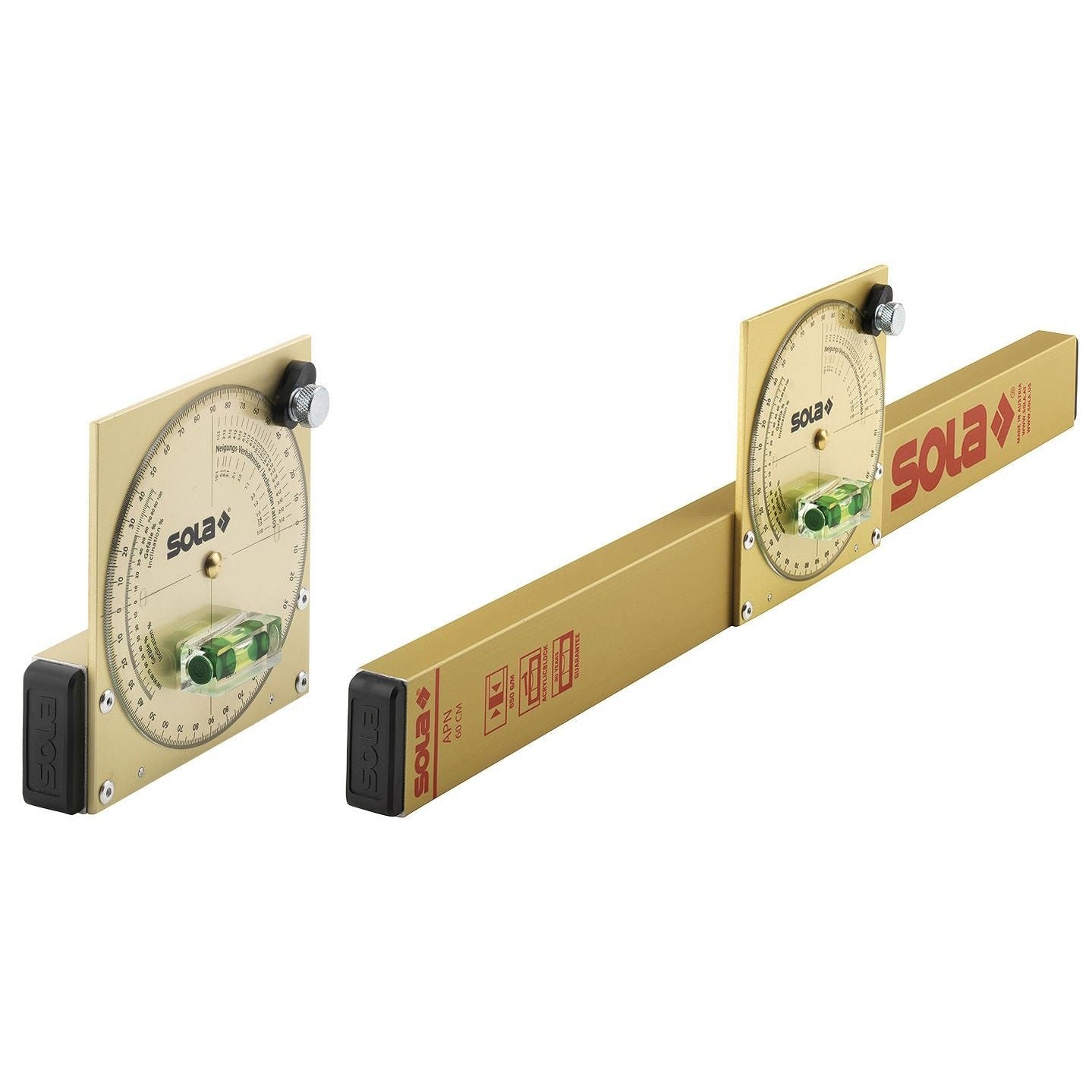 Sola Magnetic Aluminum Analog Inclinometer NAM