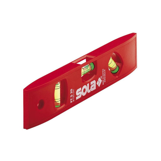 Sola PT5 Pocket Plastic Torpedo Spirit Level