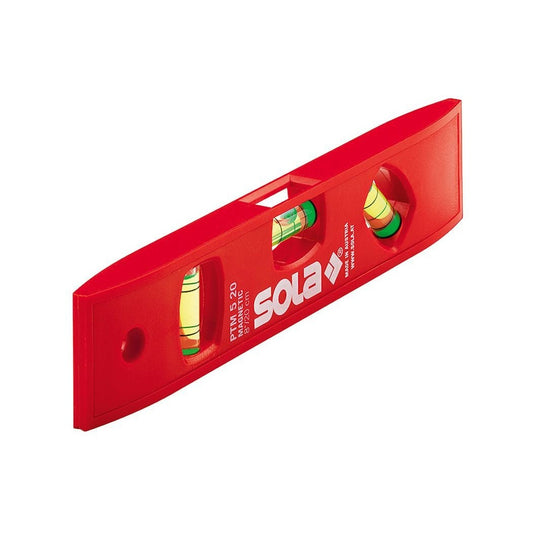 Sola Magnetic Pocket Plastic Torpedo Spirit Level PTM5