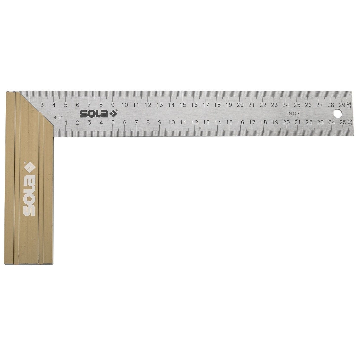 Single Stainless Steel Carpenter's Square SRB