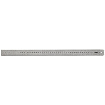 Single semi-rigid stainless steel LSB ruler