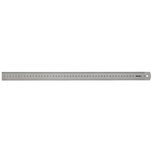 Single semi-rigid stainless steel LSB ruler