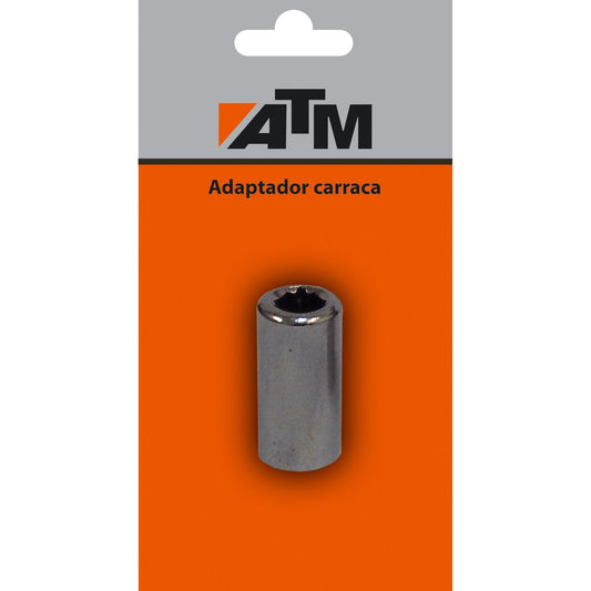 Adaptateur à cliquet pour clés et douilles pour distributeurs automatiques de billets dans un emballage individuel sous blister