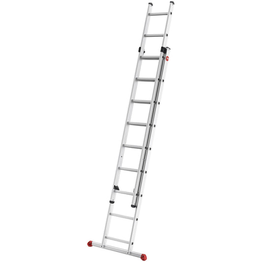 Hailo Escalera de apoyo de 2 tramos corredera ProfiStep Duo
