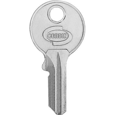 Corbin Nickel-plated key blank (in a box of 50 units)