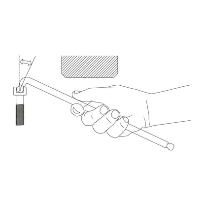 GEDORE 42 DKEL - Llaves Allen XL con Doble Punta Bola