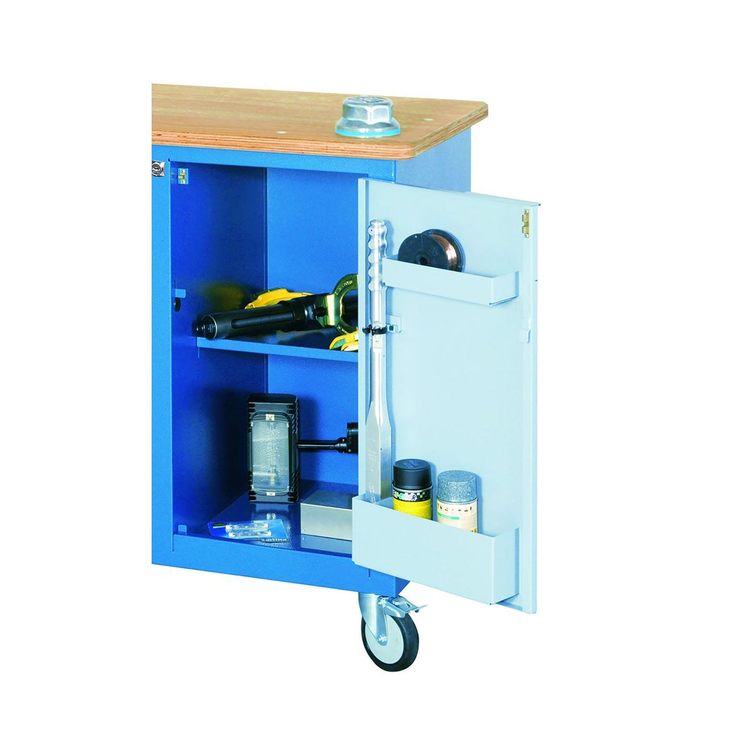 GEDORE 1504 0511 S - Mobile workbench with 7 drawers