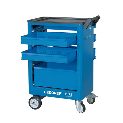 GEDORE 1578 - Workshop trolley with 6 drawers