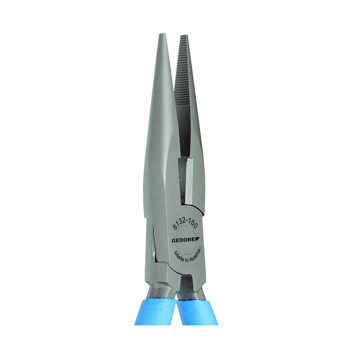 GEDORE 8132-160 TL - Semi-round nose pliers 160mm