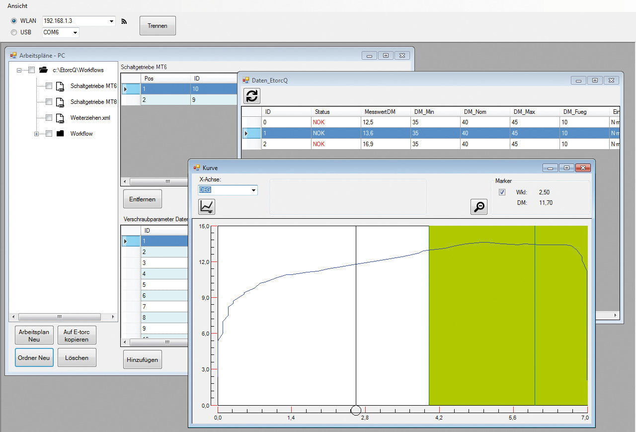 ETQR D - Screen for E-TORC QR