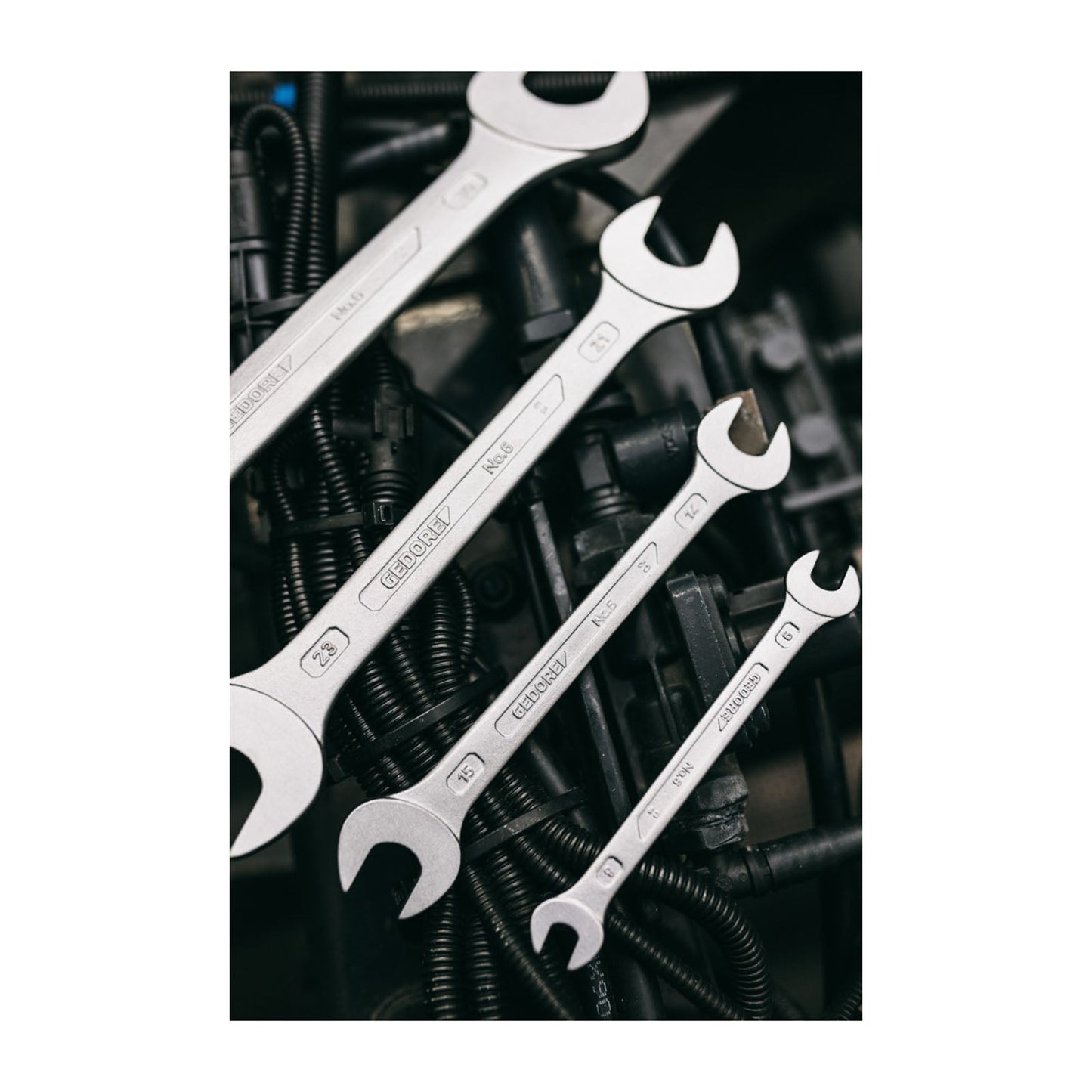 GEDORE 6 - 2-open-end wrenches