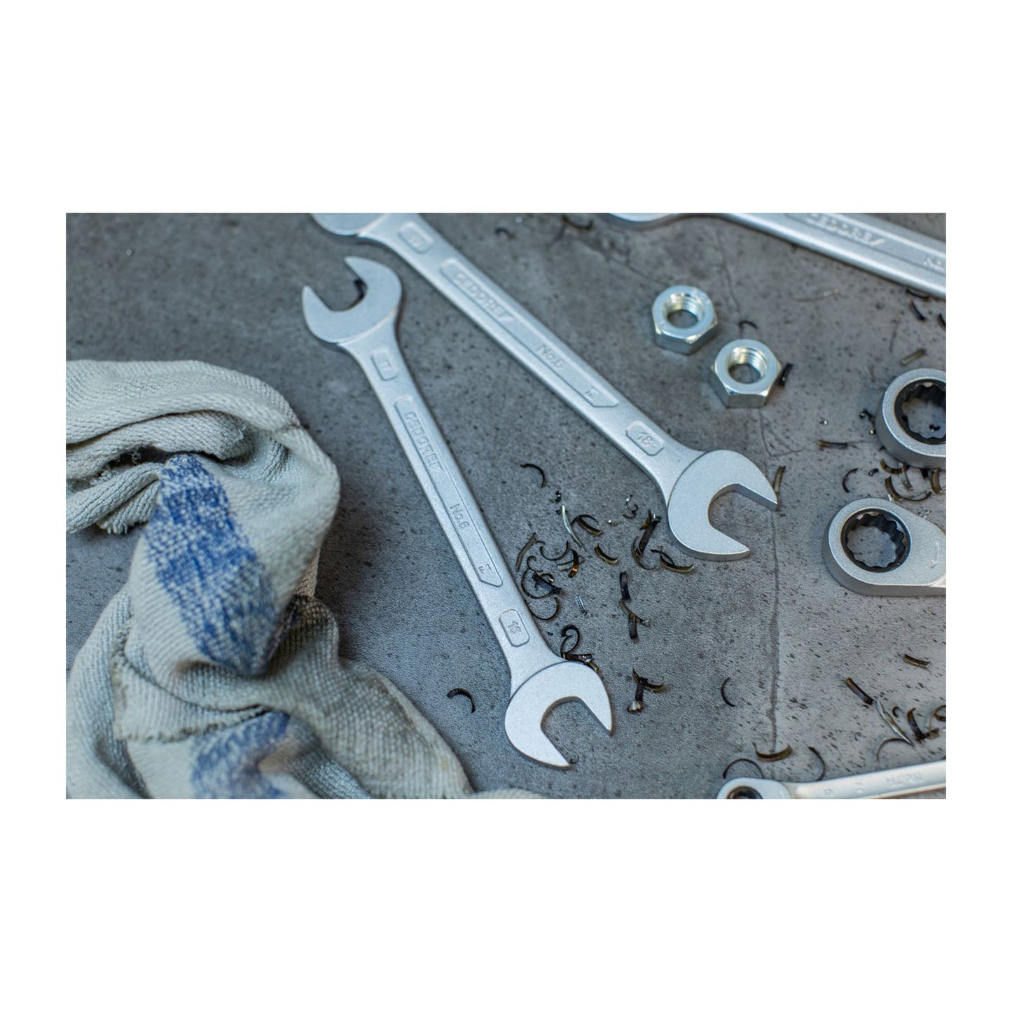 GEDORE 6 - 2-open-end wrenches