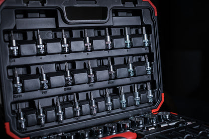 GEDORE red R59003059 - Socket wrench set 3/8" 6-24mm 59 pieces (3300054)