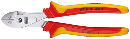 VDE 8316-200 H - Alic. corte diagonal VDE 200 H