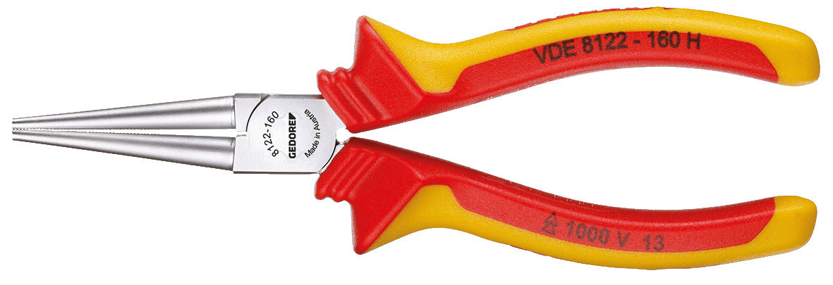 VDE 8122-160 H - Alicate VDE boca redonda 160 H