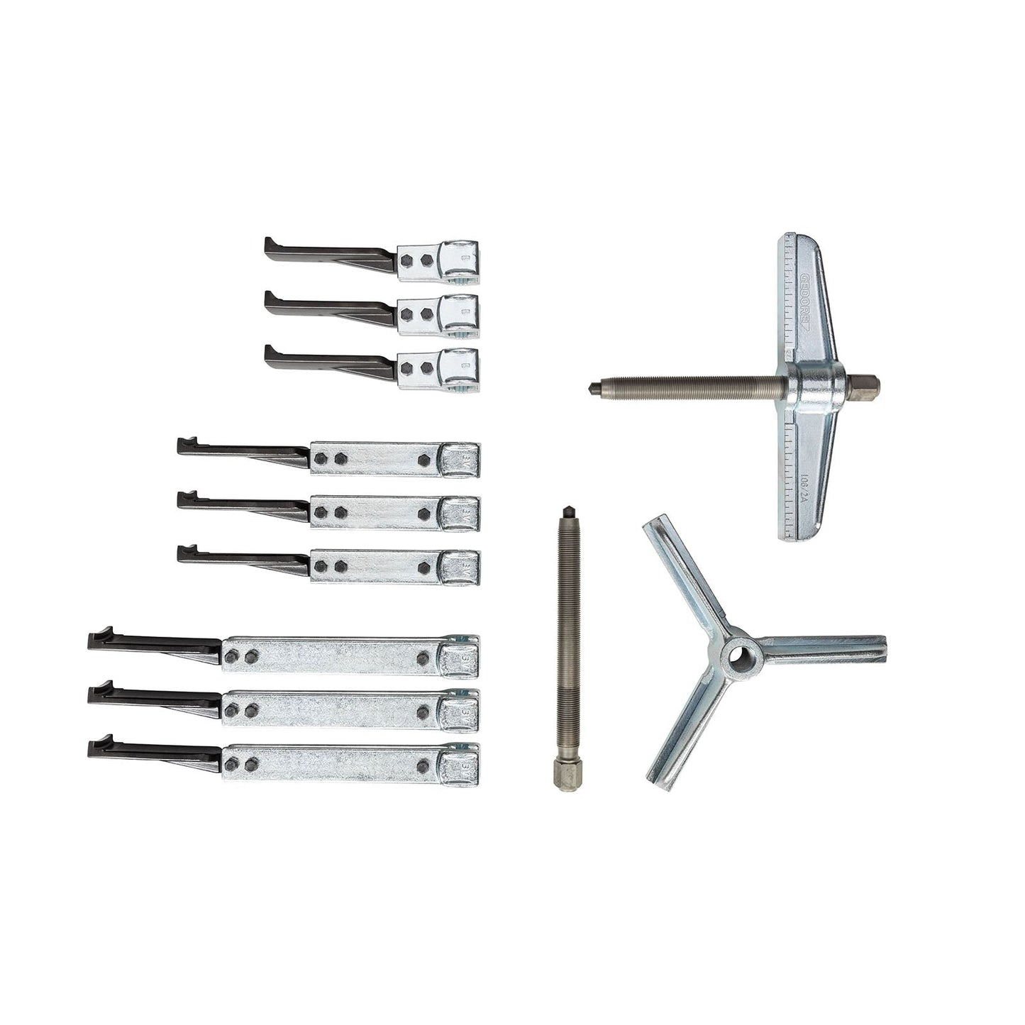 GEDORE 1.07/K-2 - Extractor Kit 2 and 3 legs