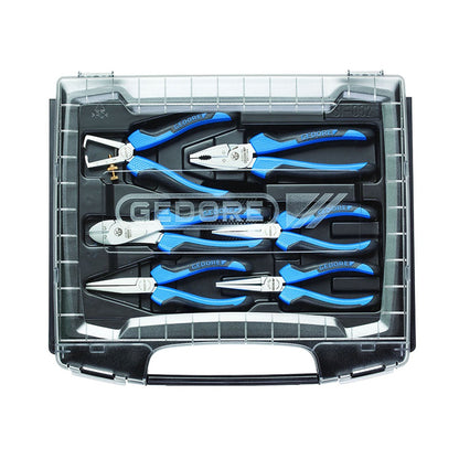 GEDORE 1101-002 - Assorted Pliers in Carrying Case
