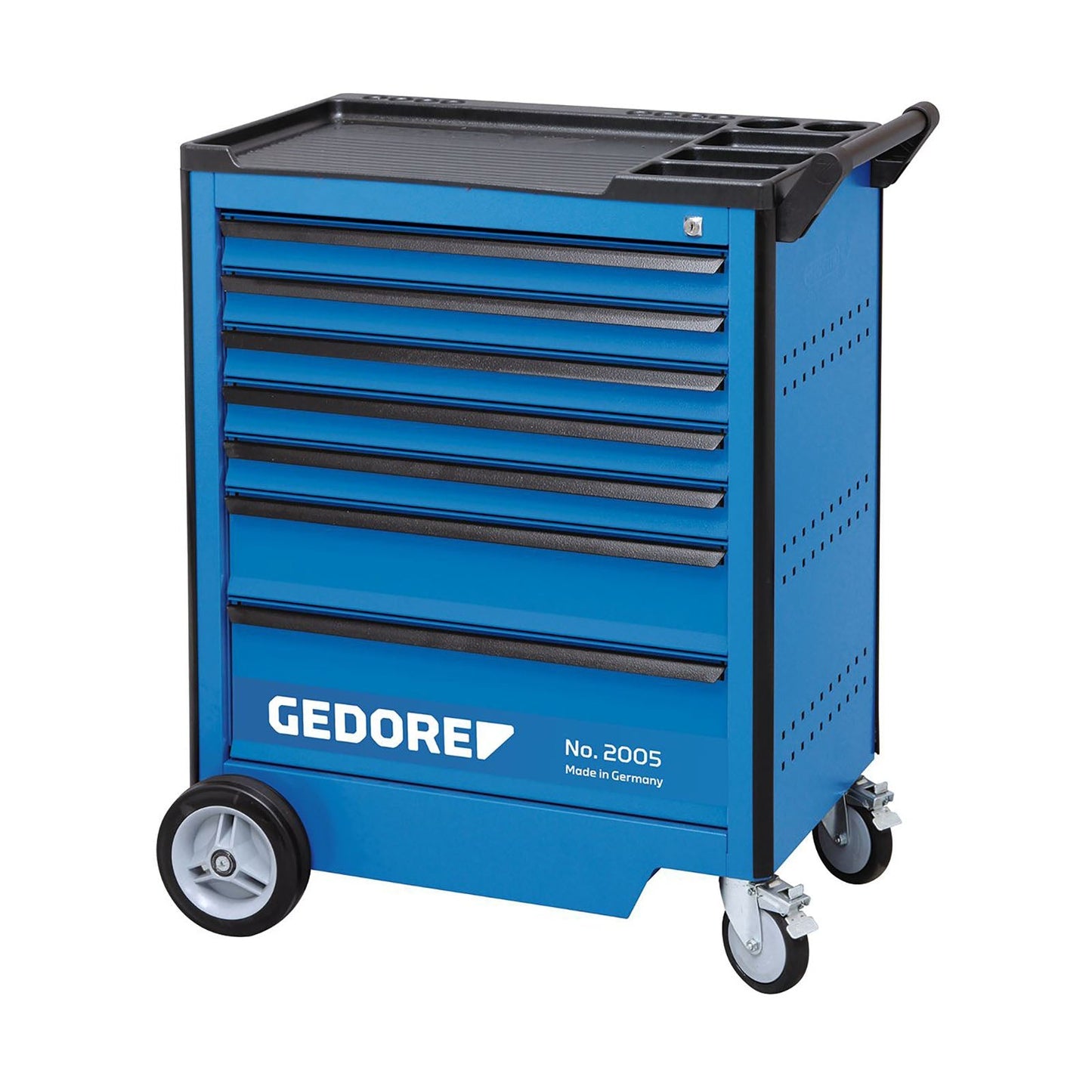 GEDORE 2005-TS-190 - 2005 7-drawer tool trolley with 190-piece tool assortment