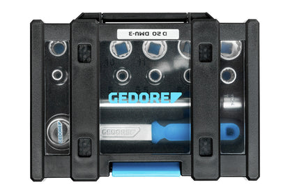 D 20 DMU-3 - Juego de Vasos Unit Drive 1/4"