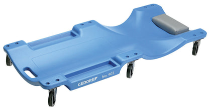 905 - Camilla de taller ergonómica con reposacabezas
