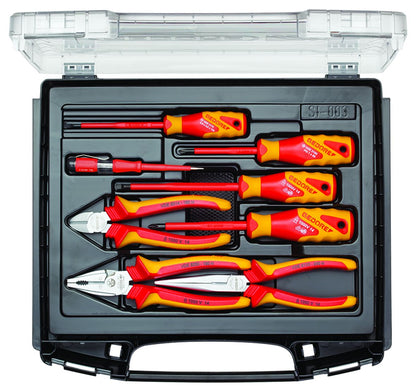 GEDORE 1101-003 VDE - 8 Piece VDE Pliers Set