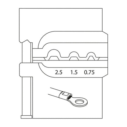 GEDORE 8140-03 - Non-isolated terminal module