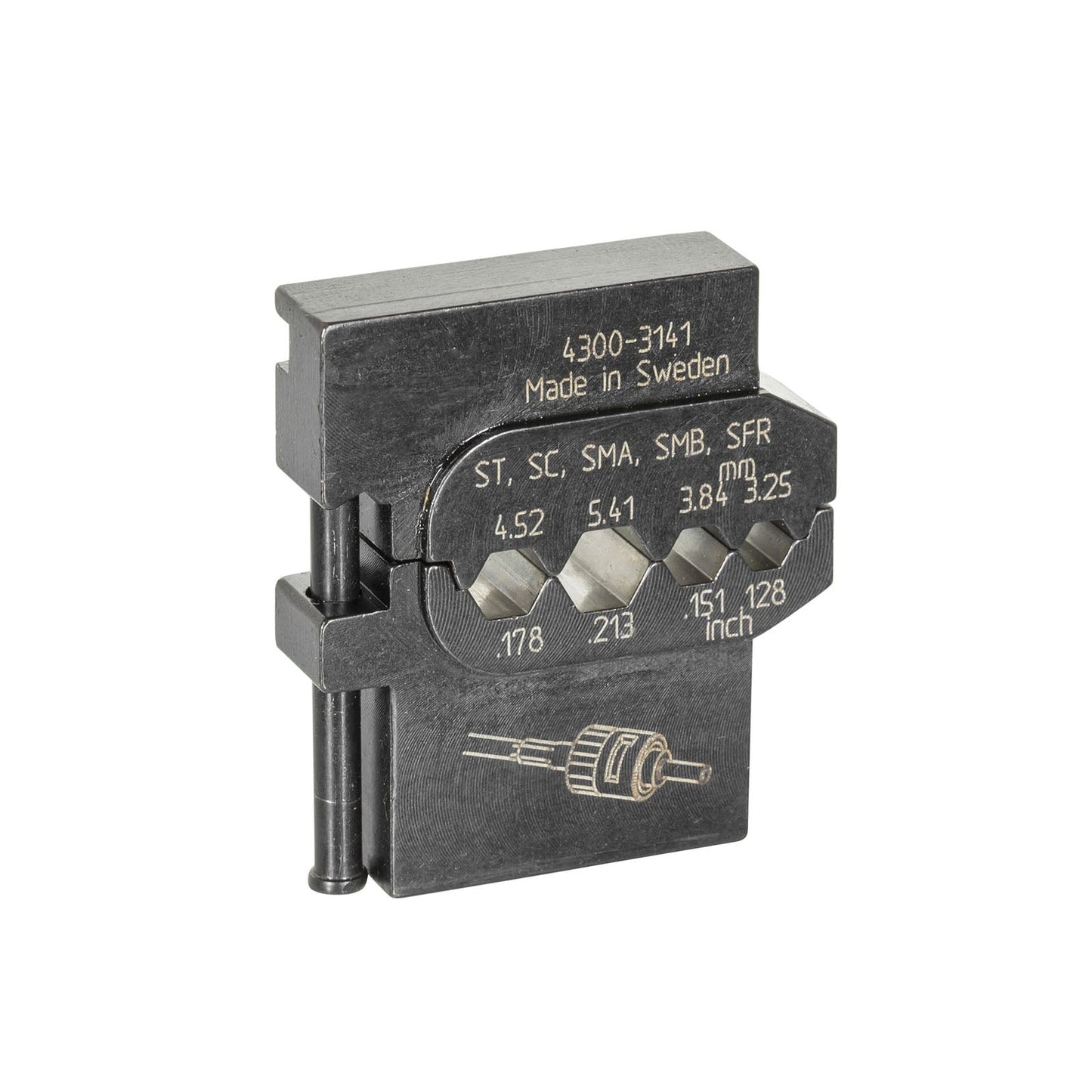 GEDORE 8140-12 - Módulo conectores fibra óptica