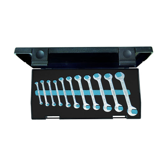 GEDORE 8-011 - Set of 11 Small Open-End Wrenches