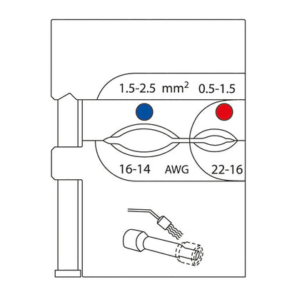 GEDORE 8140-22 - Dura Seal Module 0.32-6