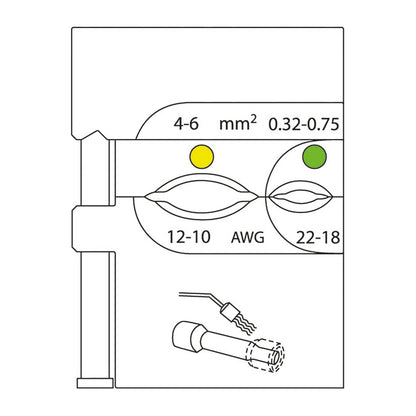 GEDORE 8140-22 - Dura Seal Module 0.32-6