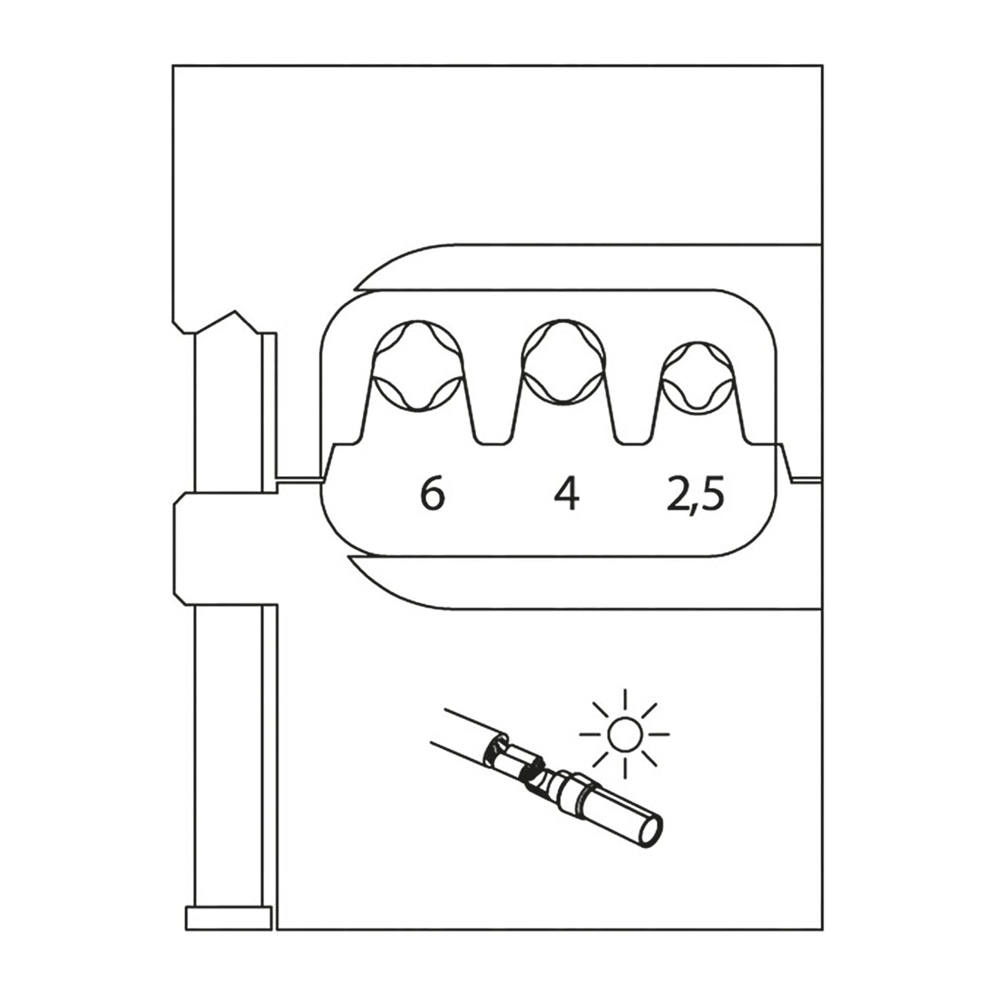 GEDORE 8140-23 - Solarlok Module