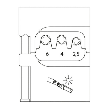 GEDORE 8140-23 - Solarlok Module