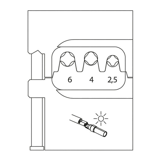 GEDORE 8140-23 - Solarlok Module
