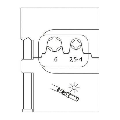 GEDORE 8140-24 - Multi Contact Module MC3