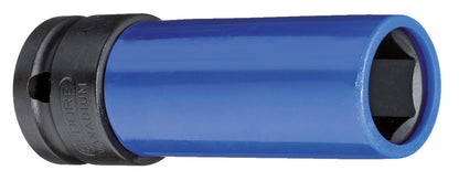 Douilles à chocs hexagonales GEDORE K 19 LS - 1/2", modèle long, spécialement conçues pour les roues