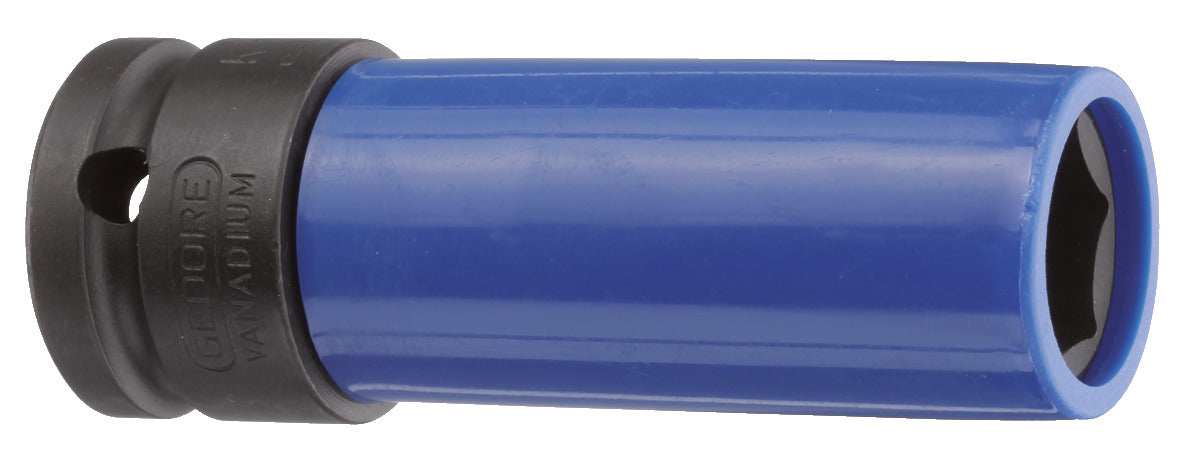 Douilles à chocs hexagonales GEDORE K 19 LS - 1/2", modèle long, spécialement conçues pour les roues