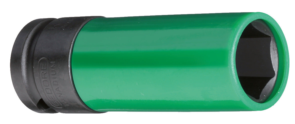 Douilles à chocs hexagonales GEDORE K 19 LS - 1/2", modèle long, spécialement conçues pour les roues