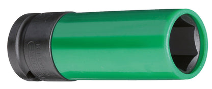 Douilles à chocs hexagonales GEDORE K 19 LS - 1/2", modèle long, spécialement conçues pour les roues
