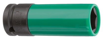 Douilles à chocs hexagonales GEDORE K 19 LS - 1/2", modèle long, spécialement conçues pour les roues