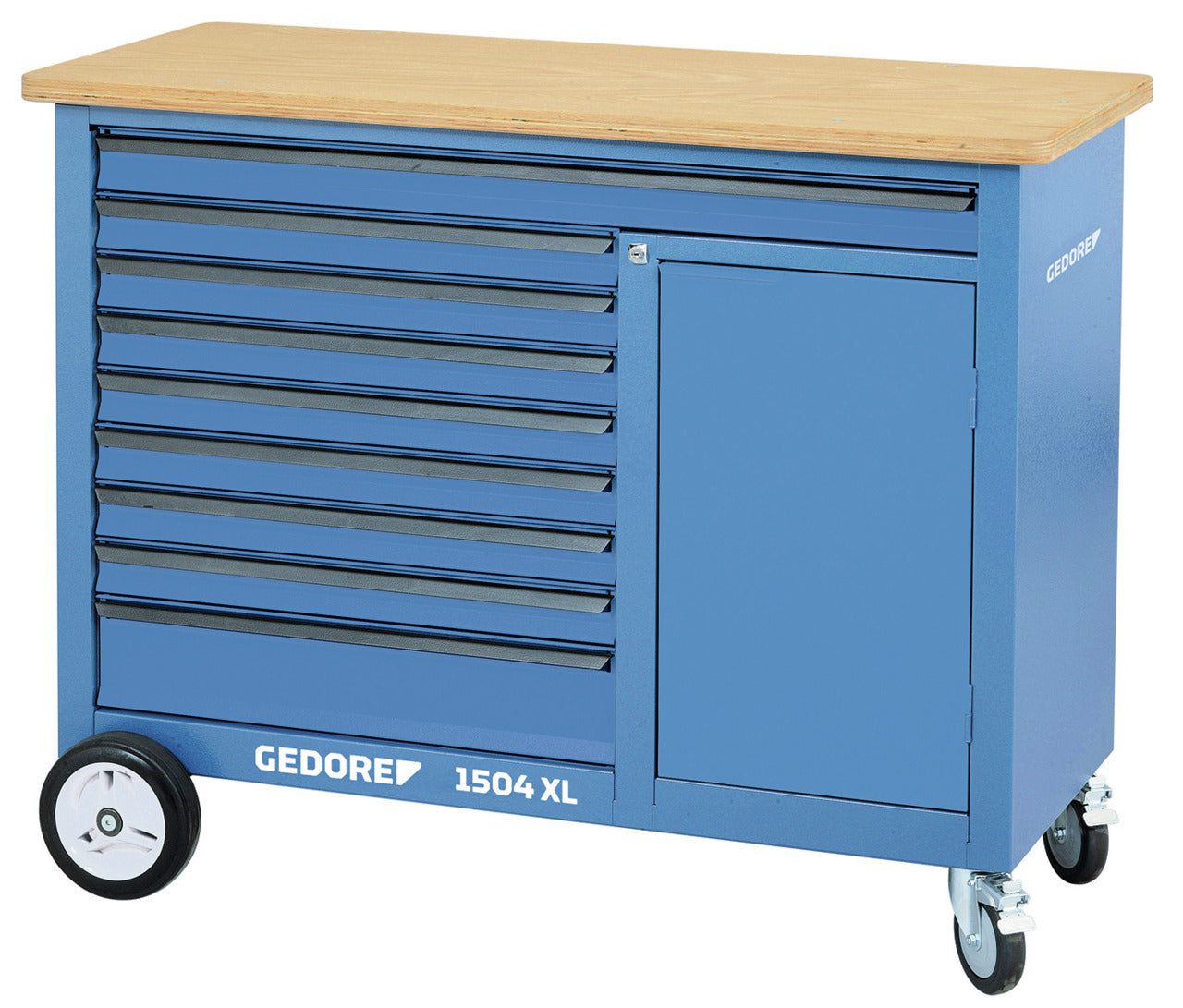 GEDORE 1504 XL 1710 - Mobile workbench 1.25 m wide (2259001)
