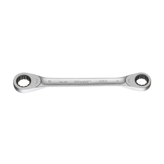 GEDORE 4R - Double Ratcheting Flat Wrenches
