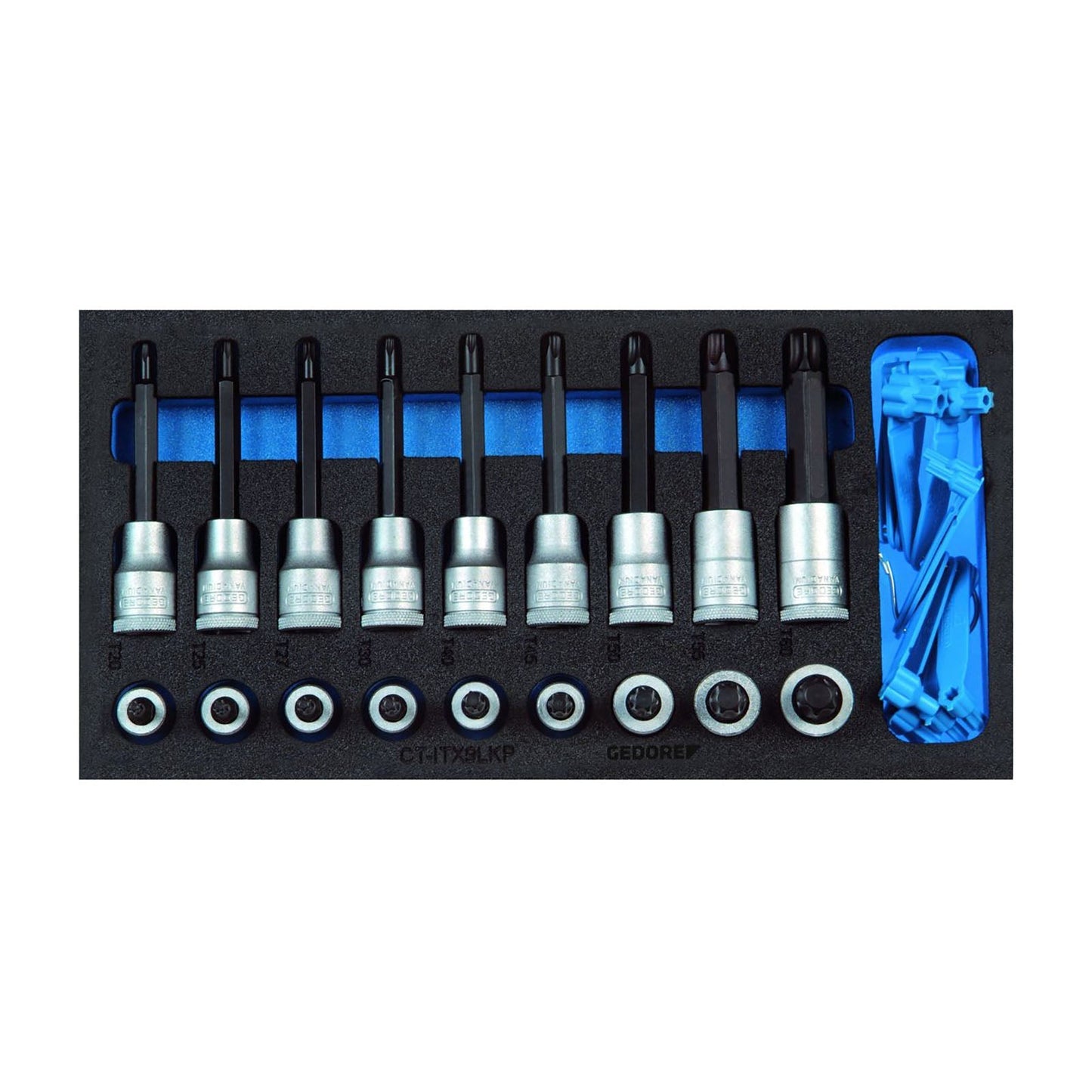 GEDORE 1500 CT1-ITX 19 - 1/2" Socket Set in CT Module