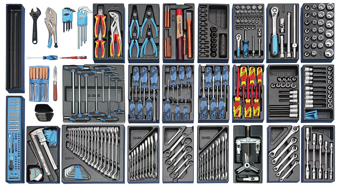GEDORE S 1500 ES-03 - Grand assortiment de modules