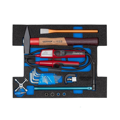 GEDORE 1100-03 - L-Boxx Box + Assortment of 44 tools