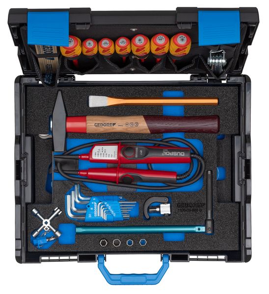 GEDORE 1100-03 - L-Boxx Box + Assortment of 44 tools