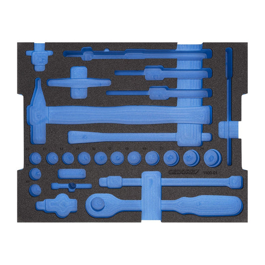 GEDORE EI-1100-01 - Foam module 2/2 L-BOXX